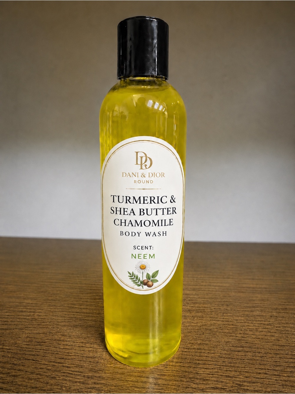 Turmeric, Shea Butter & Neem Body Wash 8oz